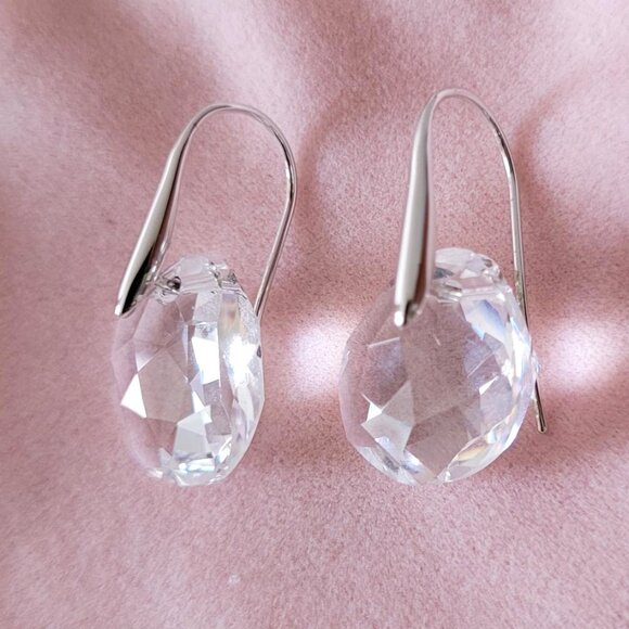 Swarovski Galet Pierced Earrings - Picture 3 of 9